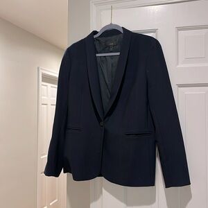 J. Crew navy wool blend blazer, size 18